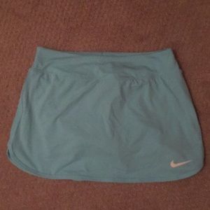 Light blue Nike skort
